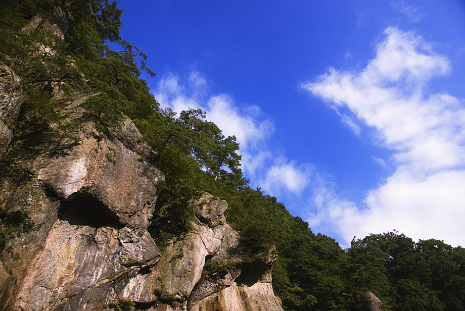 吹割の滝（下流）