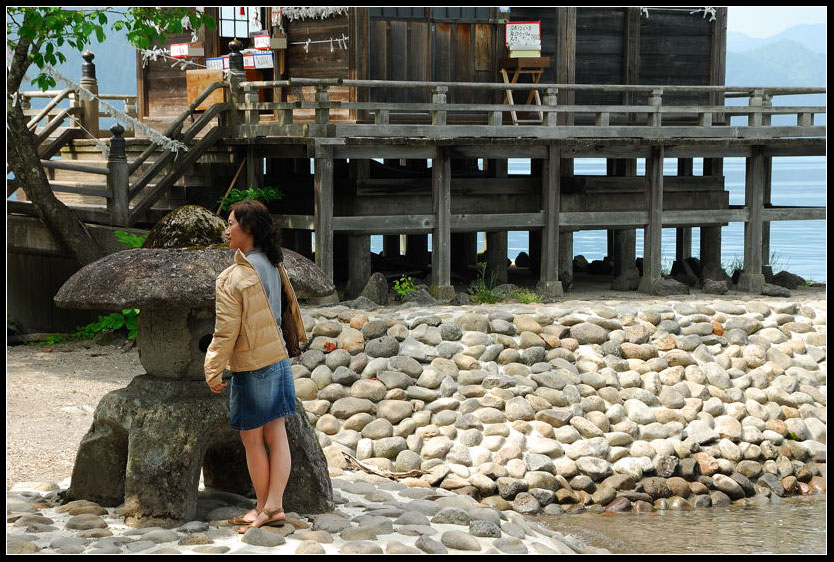 田沢湖（11）“逮”到的游客，还是国语口音