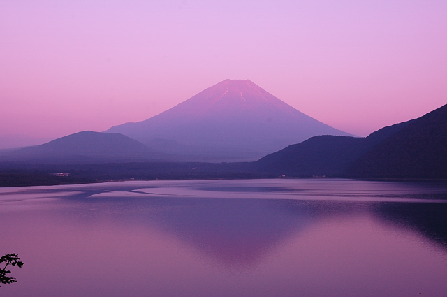 木栖湖的夕照