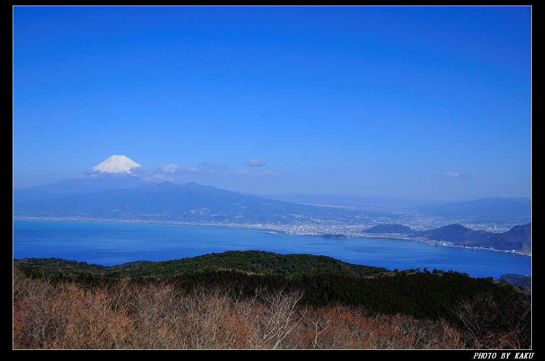 从伊豆看富士山