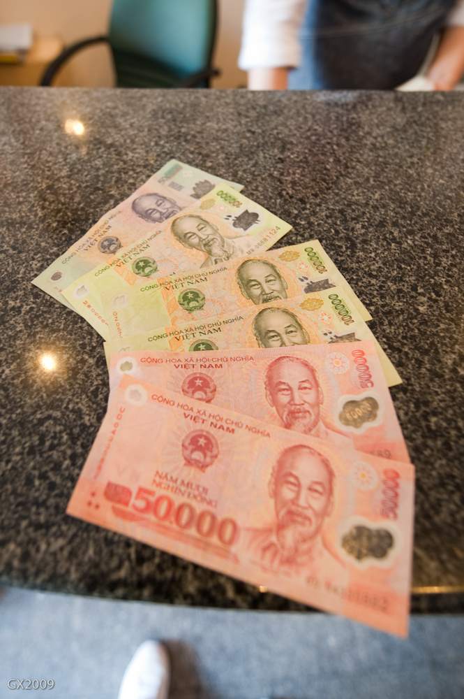 货币，越南顿（位数特别大