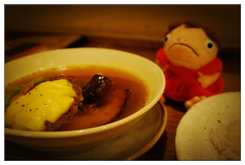 第一顿正餐：スープ・カレー